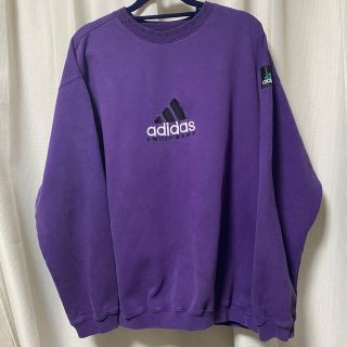 アディダス(adidas)のadidas アディダス 紫スウェット US(スウェット)