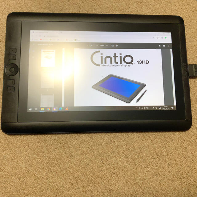 Wacom(ワコム)のWacom cintiq13HD DTK‐1301 液晶ペンタブレット スマホ/家電/カメラのPC/タブレット(タブレット)の商品写真