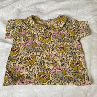 キャラメルベビー&チャイルド(Caramel baby&child )の23日のみ misha and puff 襟付き トップス 12-18M(Tシャツ/カットソー)