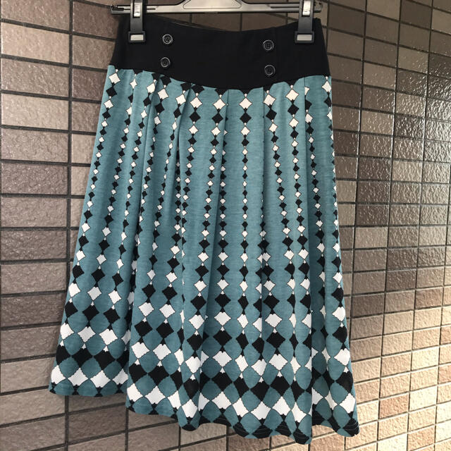 レトロ可愛いスカート レディースのスカート(ひざ丈スカート)の商品写真