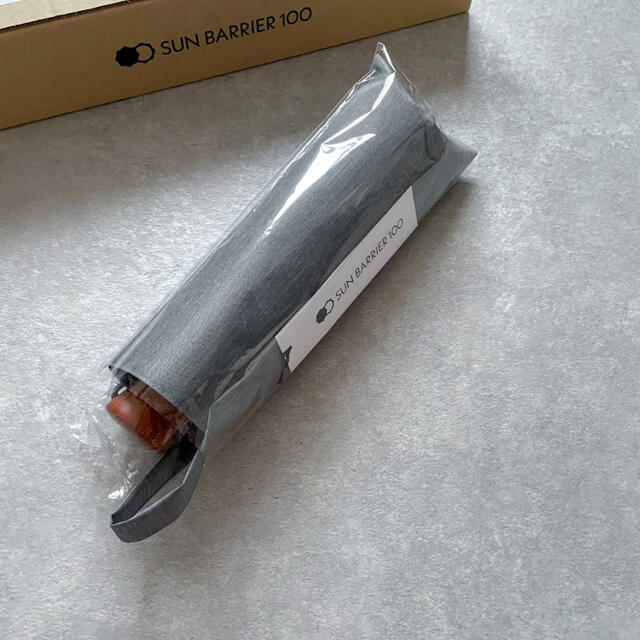新品 サンバリア100 3段折フロスト-