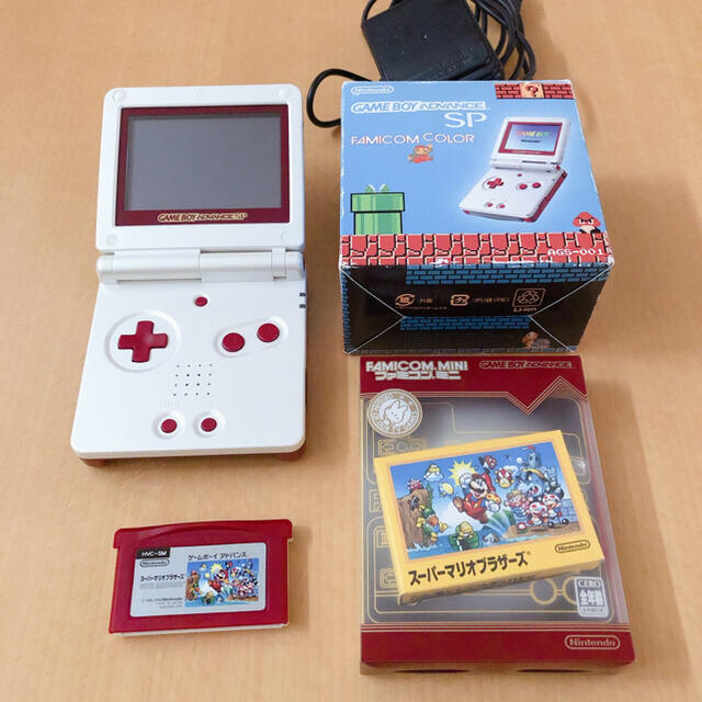 任天堂 - ゲームボーイアドバンスSP ファミコンカラーの通販 by