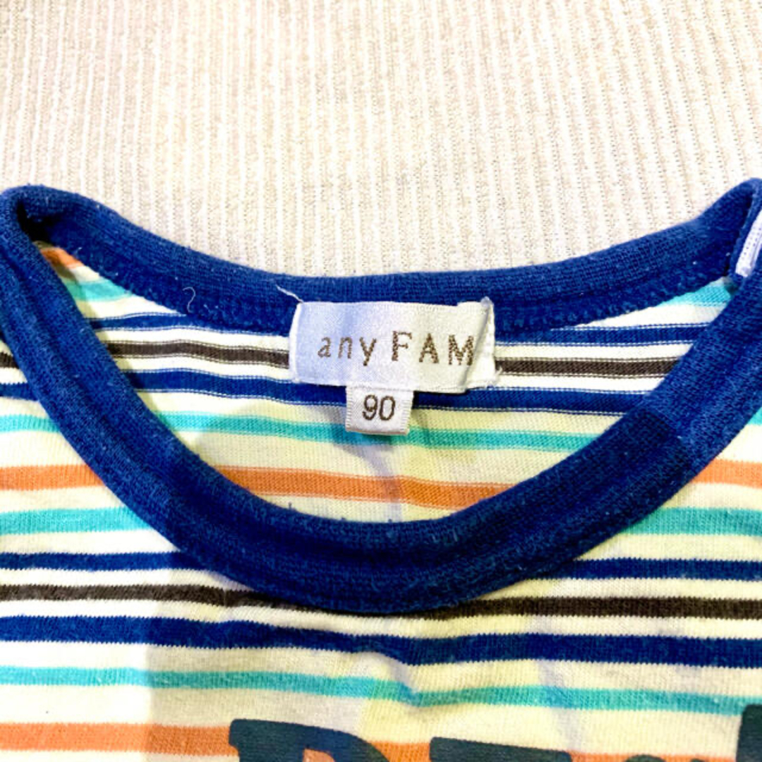 anyFAM(エニィファム)の男の子　タンクトップ　anyFAM 90cm 夏 キッズ/ベビー/マタニティのキッズ服男の子用(90cm~)(下着)の商品写真