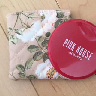 ピンクハウス(PINK HOUSE)の真夜中のsummerセールピンクハウス　　新品未使用　カバー付き　ミラー(その他)