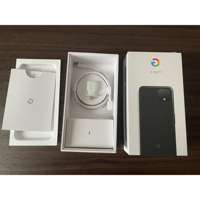 Google Pixel(グーグルピクセル)のGoogle pixel4 64GB 黒 SIMフリー スマホ/家電/カメラのスマートフォン/携帯電話(スマートフォン本体)の商品写真