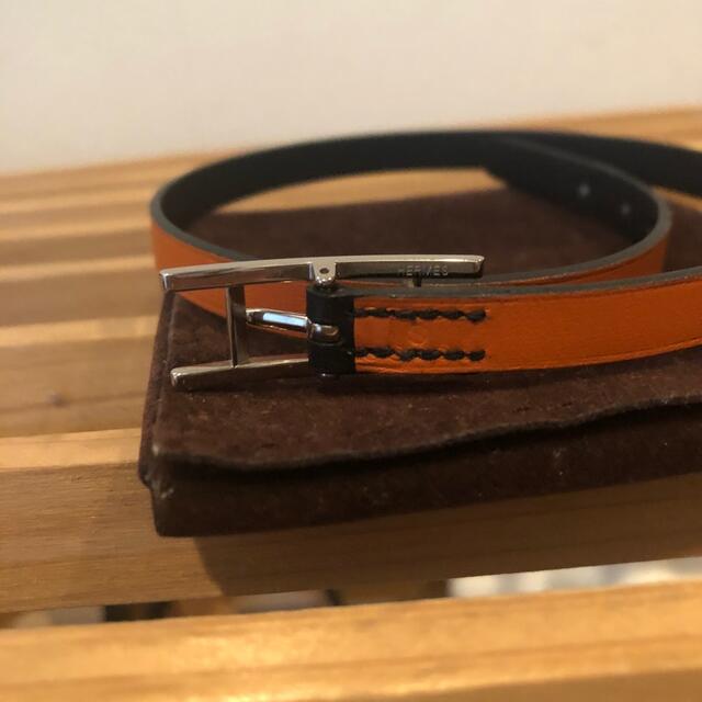 Hermes(エルメス)のエルメス　アピ　シリーズ　バングル　難ありのジャンク　安値 レディースのアクセサリー(ブレスレット/バングル)の商品写真