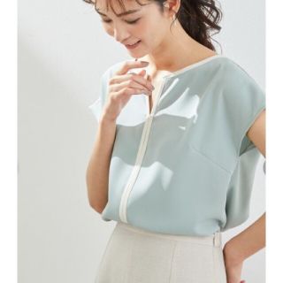 ロペピクニック(Rope' Picnic)の[専用です]ロペピクニック★vネック綺麗系ブラウス★(シャツ/ブラウス(長袖/七分))