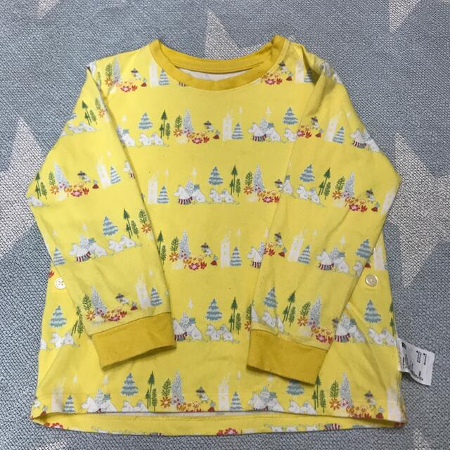 あおママ様専用　ムーミン　パジャマ　110 ユニクロ キッズ/ベビー/マタニティのキッズ服男の子用(90cm~)(パジャマ)の商品写真