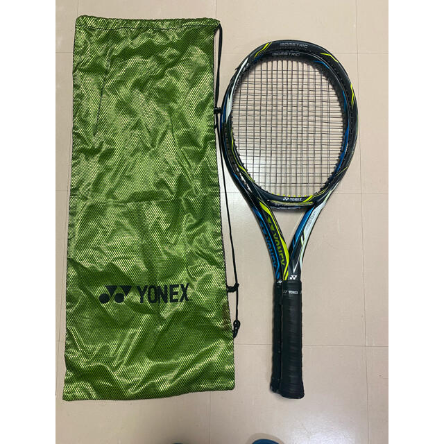 YONEX - YONEX EZONE DR98 G2(グリップ2) ケース付 青/黄 2本の通販 by