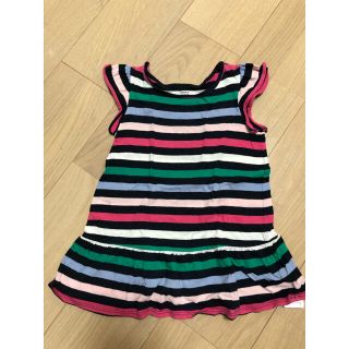 ベビーギャップ(babyGAP)のbaby GAP ボーダーチュニック　105cm(Tシャツ/カットソー)