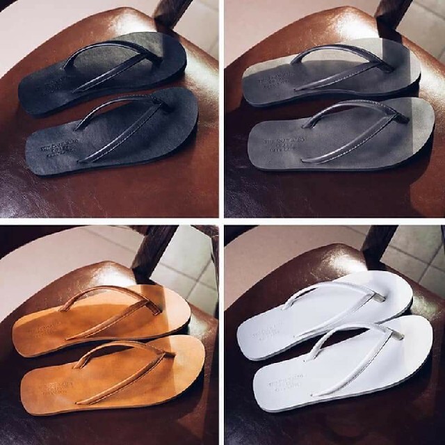 新商品✨ レザーサンダル ♡  ビーチサンダル ミュール ビーサン 軽い靴 レディースの靴/シューズ(サンダル)の商品写真
