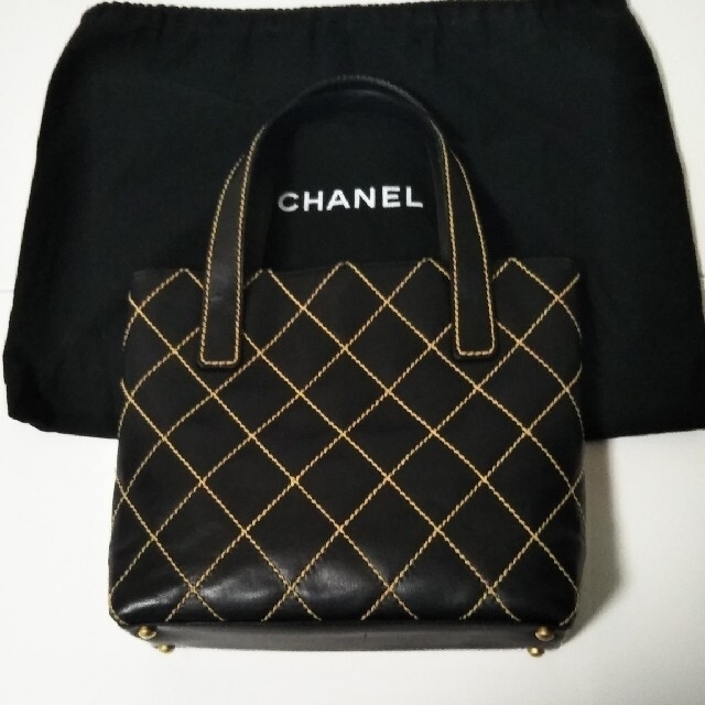 CHANEL(シャネル)のシャネルワイルドステッチ美品🌟ハンドバッグ レディースのバッグ(ハンドバッグ)の商品写真