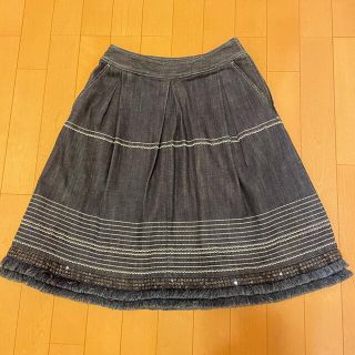 トゥービーシック(TO BE CHIC)の美品TO BE CHICスカート(ひざ丈スカート)