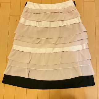 トゥービーシック(TO BE CHIC)の美品TO BE CHICスカート(ひざ丈スカート)