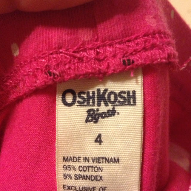 OshKosh(オシュコシュ)のOshKoshドットレギンス♡サイズ4 キッズ/ベビー/マタニティのキッズ服女の子用(90cm~)(その他)の商品写真