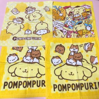 サンリオ(サンリオ)のポムポムプリン  ハンドタオル　(タオル/バス用品)