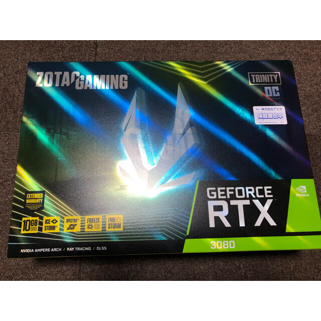 ZOTAC GAMING GeForce RTX 3080 Trinity OCスマホ/家電/カメラ