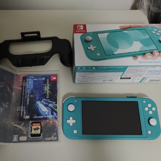 Nintendo Switch  Lite ターコイズ　モンハンライズ