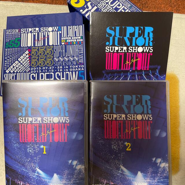 SUPER JUNIOR(スーパージュニア)のSUPER JUNIOR SUPER SHOW5 WORLDTOUR エンタメ/ホビーのDVD/ブルーレイ(ミュージック)の商品写真