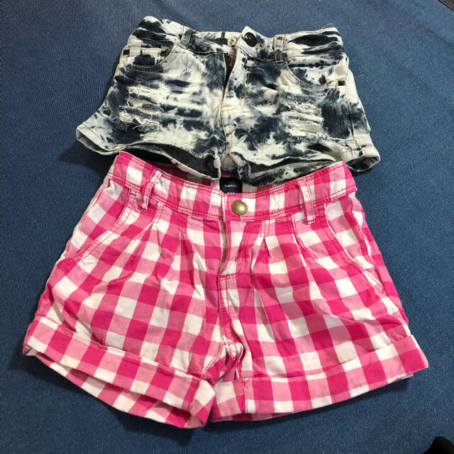 GAP Kids(ギャップキッズ)のショートパンツ　2点セット　120 キッズ/ベビー/マタニティのキッズ服女の子用(90cm~)(パンツ/スパッツ)の商品写真