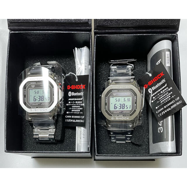 G-SHOCK(ジーショック)の【新品未使用】G-SHOCK  GMW-B5000D-1JF 2個セット メンズの時計(腕時計(デジタル))の商品写真