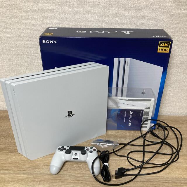 PlayStation4 - PS4 Pro 本体 グレイシャーホワイト CUH-7200 1TBの ...