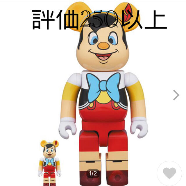 BE@RBRICK PINOCCHIO 100％ & 400％