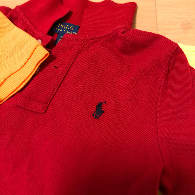 Ralph Lauren(ラルフローレン)のラルフローレン ポロシャツ  110㎝　　3枚セット キッズ/ベビー/マタニティのキッズ服男の子用(90cm~)(Tシャツ/カットソー)の商品写真