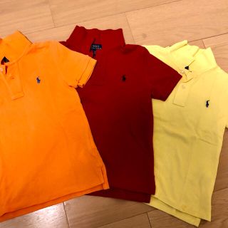 ラルフローレン(Ralph Lauren)のラルフローレン ポロシャツ  110㎝　　3枚セット(Tシャツ/カットソー)