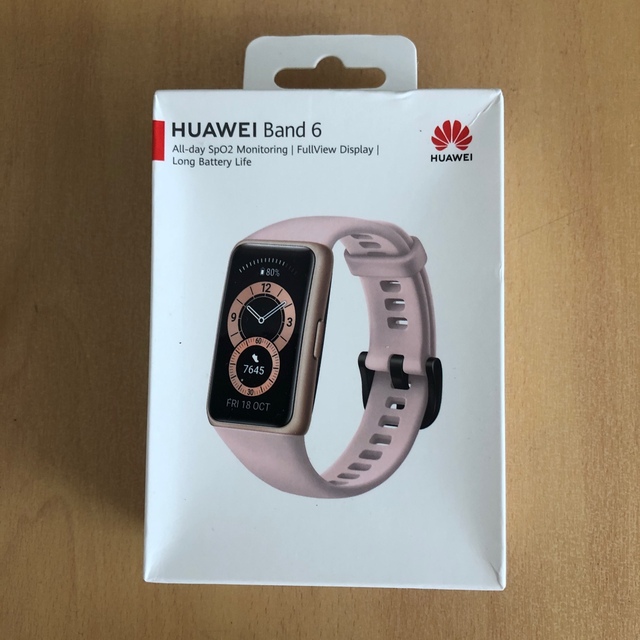 HUAWEI(ファーウェイ)のHUAWEI Band6 未使用未開封　交換用バンド　スクリーンプロテクター付き メンズの時計(腕時計(デジタル))の商品写真