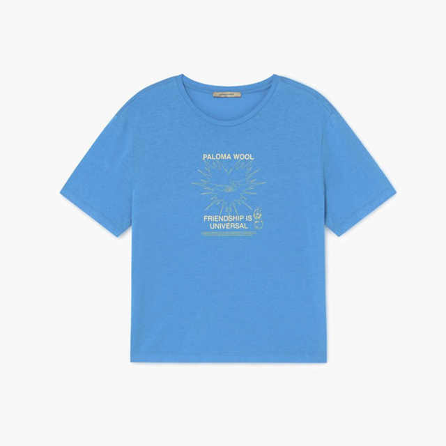 BEAUTY&YOUTH UNITED ARROWS(ビューティアンドユースユナイテッドアローズ)の☆新品・未使用☆ Paloma Wool  Tシャツ　S  完売品 レディースのトップス(Tシャツ(半袖/袖なし))の商品写真