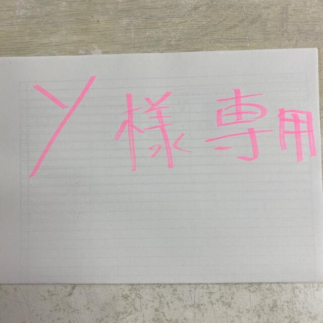 y  樣專用