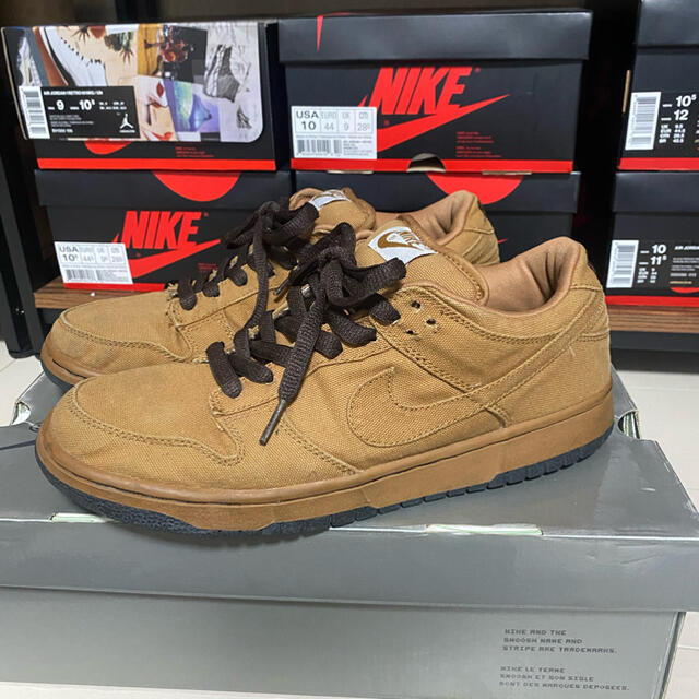 NIKE ナイキ ダンク LO SB カーハートダンク 箱付き 27.5cm美品