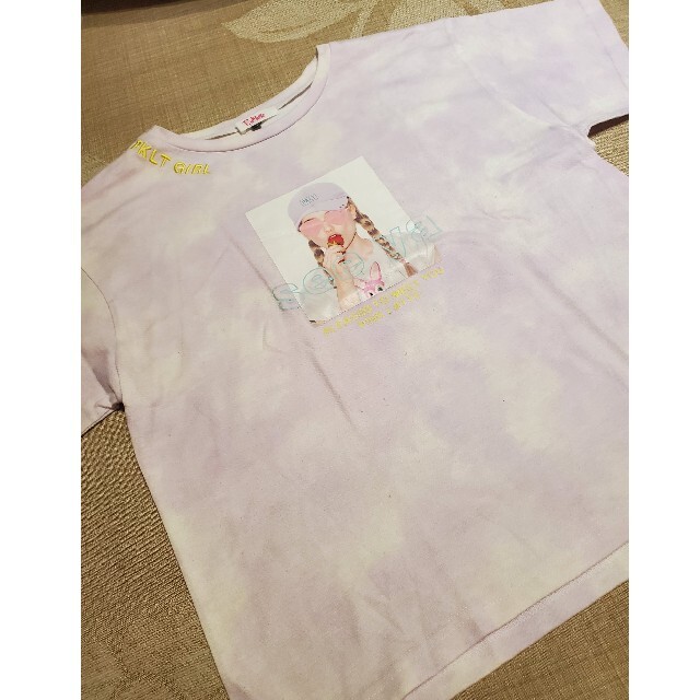 PINK-latte(ピンクラテ)のプリンセス様専用　Tシャツ計2枚 キッズ/ベビー/マタニティのキッズ服女の子用(90cm~)(Tシャツ/カットソー)の商品写真