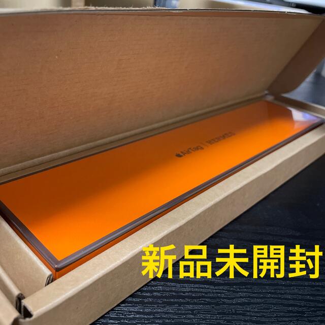 Hermes(エルメス)のHERMES Air Tag キーリング　オレンジ レディースのファッション小物(キーホルダー)の商品写真