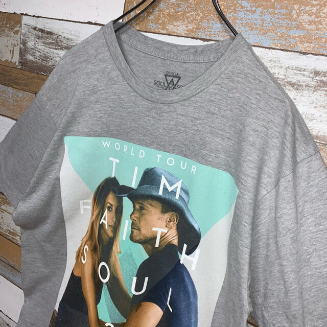 【バンドTシャツ】90s vintage ロック　Live Tシャツ 半袖 メンズのトップス(Tシャツ/カットソー(半袖/袖なし))の商品写真
