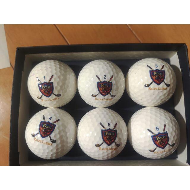 POLO RALPH LAUREN(ポロラルフローレン)のPOLO RALPH LAUREN GOLF "6 GOLF BALLS" ポロ スポーツ/アウトドアのゴルフ(その他)の商品写真