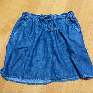 ギャップ(GAP)のGAP ジーンズスカート(ひざ丈スカート)