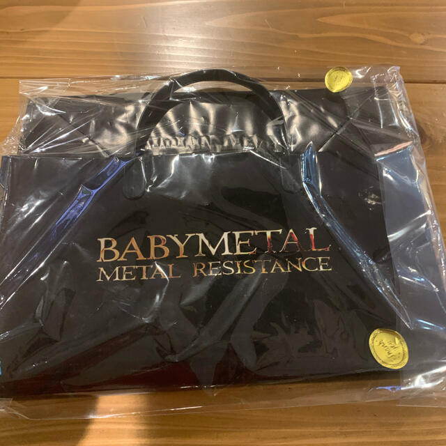 BABYMETAL(ベビーメタル)のbabymetal metalレジスタンス　紙袋　中古 エンタメ/ホビーのタレントグッズ(ミュージシャン)の商品写真