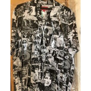 シュプリーム(Supreme)のsupreme vibrations rayon shirt  Lサイズ(シャツ)