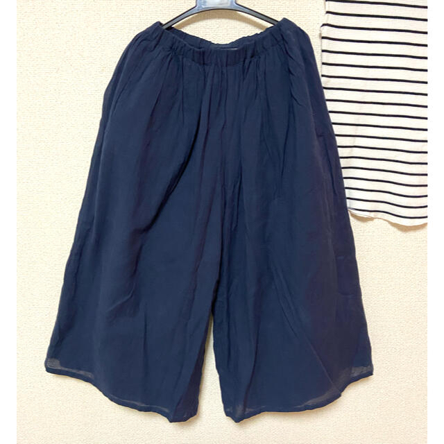 Discoat(ディスコート)のDiscort カットソー 140 & branshes ワイドパンツ 130 キッズ/ベビー/マタニティのキッズ服女の子用(90cm~)(Tシャツ/カットソー)の商品写真