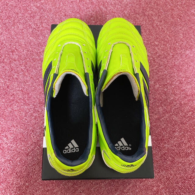 adidas(アディダス)のadidas スパイク 24cm ライム スポーツ/アウトドアのサッカー/フットサル(シューズ)の商品写真