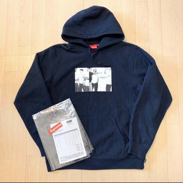 【 Navy L 】 Classic Ad Hooded Sweatshirt