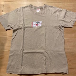 シュプリーム(Supreme)のsupreme Luden’s Tee Mサイズ　ベージュ(Tシャツ/カットソー(半袖/袖なし))