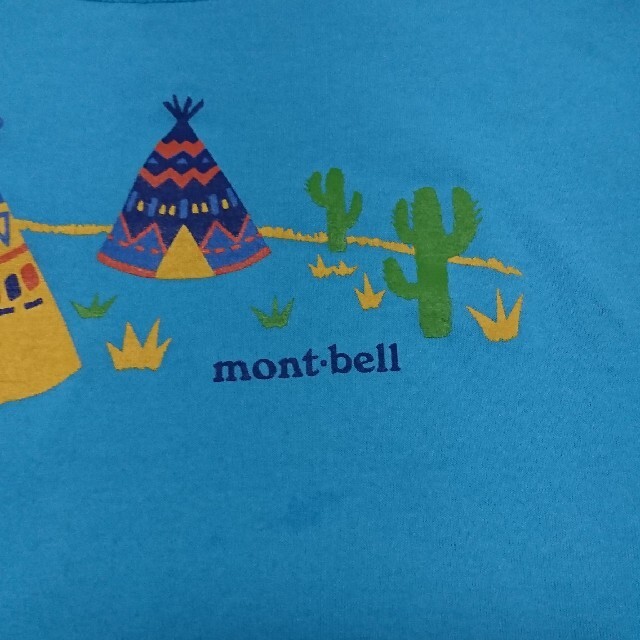 mont bell(モンベル)のmont-bell Tシャツ キッズ/ベビー/マタニティのキッズ服男の子用(90cm~)(Tシャツ/カットソー)の商品写真