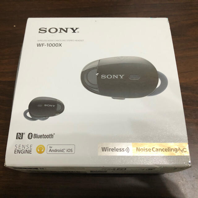 SONY(ソニー)のSONY WF-1000X スマホ/家電/カメラのオーディオ機器(ヘッドフォン/イヤフォン)の商品写真