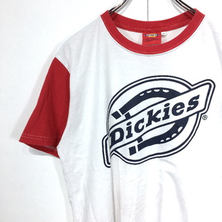 ディッキーズ(Dickies)の〇。人気☆ディッキーズ☆半袖Ｔシャツ☆M☆ビッグロゴ☆I12。〇　(Tシャツ/カットソー(半袖/袖なし))