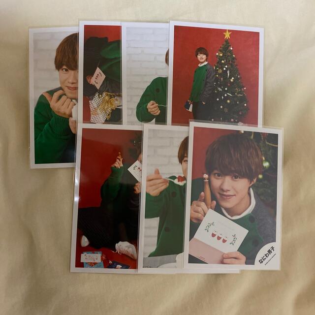 Johnny's(ジャニーズ)の大橋和也 greeting photo クリスマス エンタメ/ホビーのタレントグッズ(アイドルグッズ)の商品写真