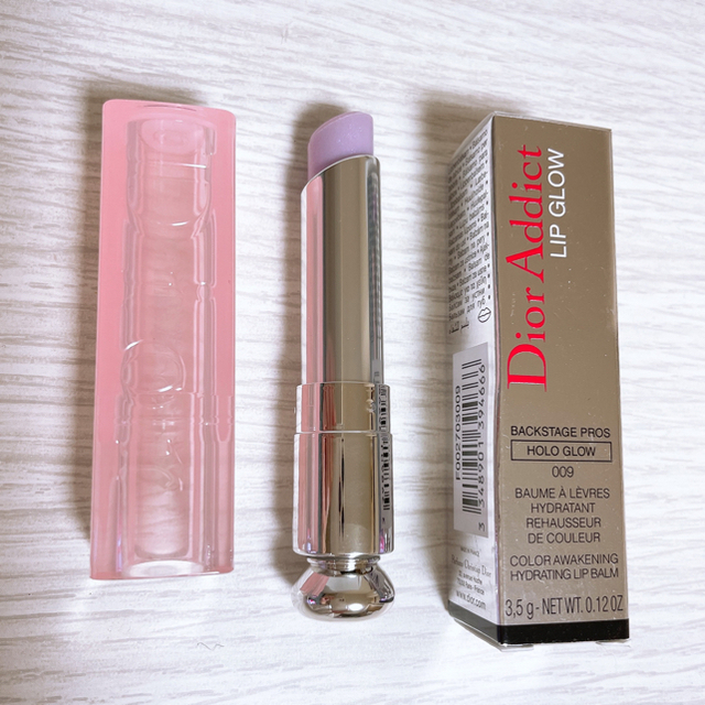 Christian Dior(クリスチャンディオール)の新品未使用　ディオール　LIP GLOW HOLD GLOW 009 コスメ/美容のスキンケア/基礎化粧品(リップケア/リップクリーム)の商品写真