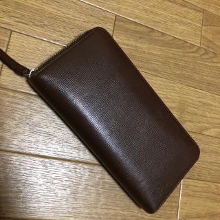 ラルフローレン(Ralph Lauren)のラルフローレン　ラウンドファスナー長財布　ブラウン(長財布)